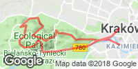 Track GPS Singletracki Lasku Wolskiego